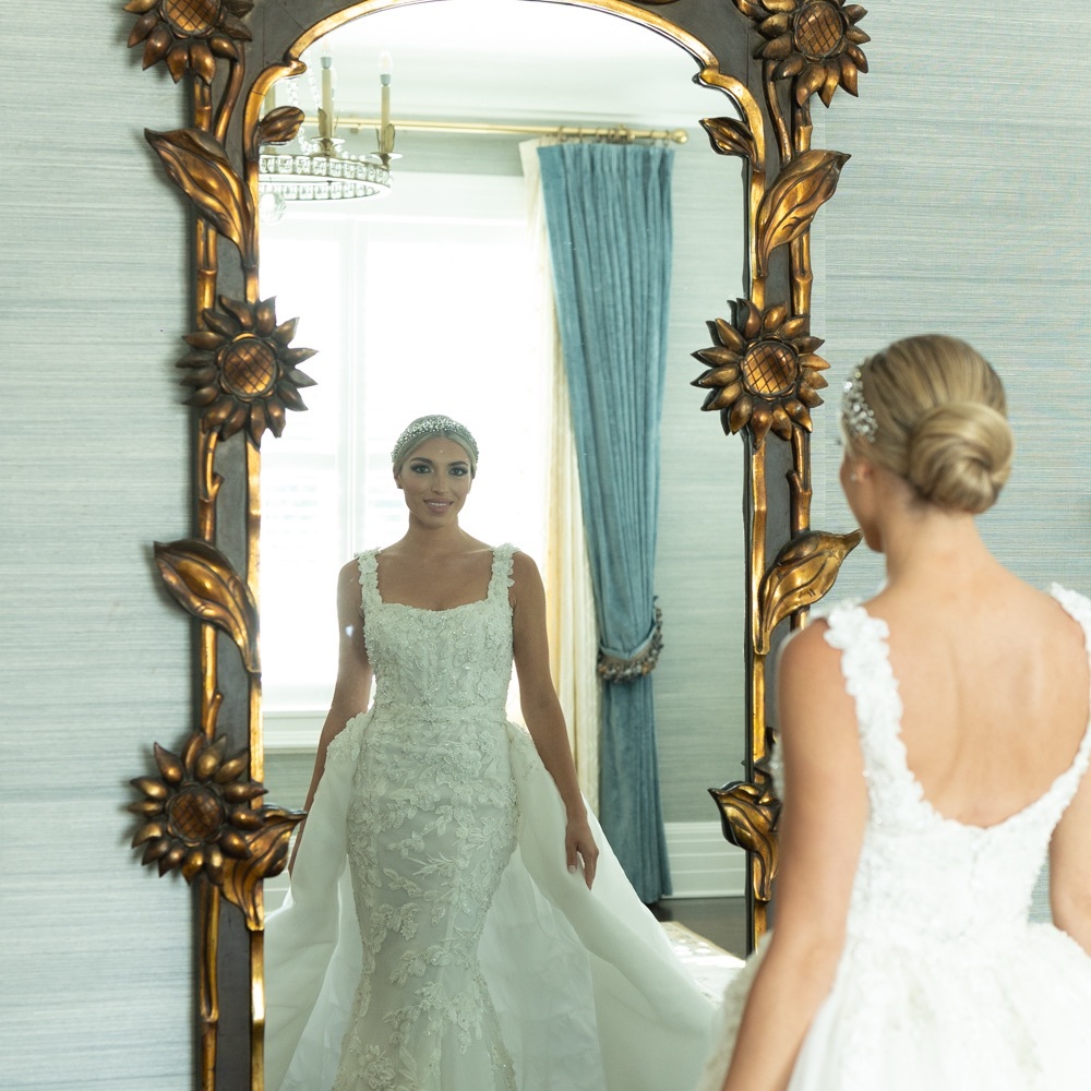 Stephen Yearick White Wedding Dress